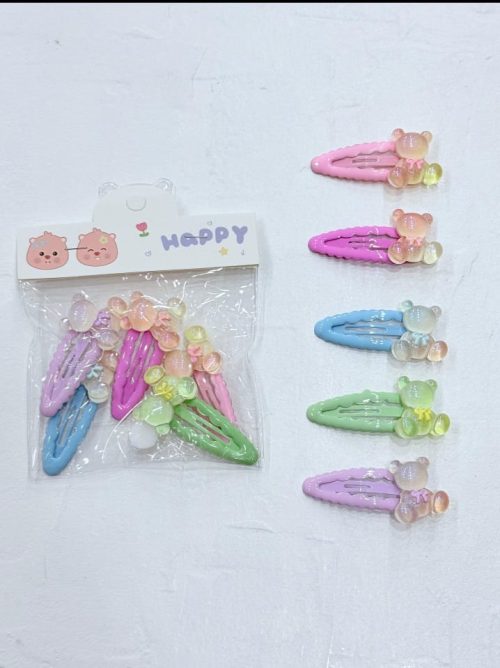 Kawaii Bear Hair Clips